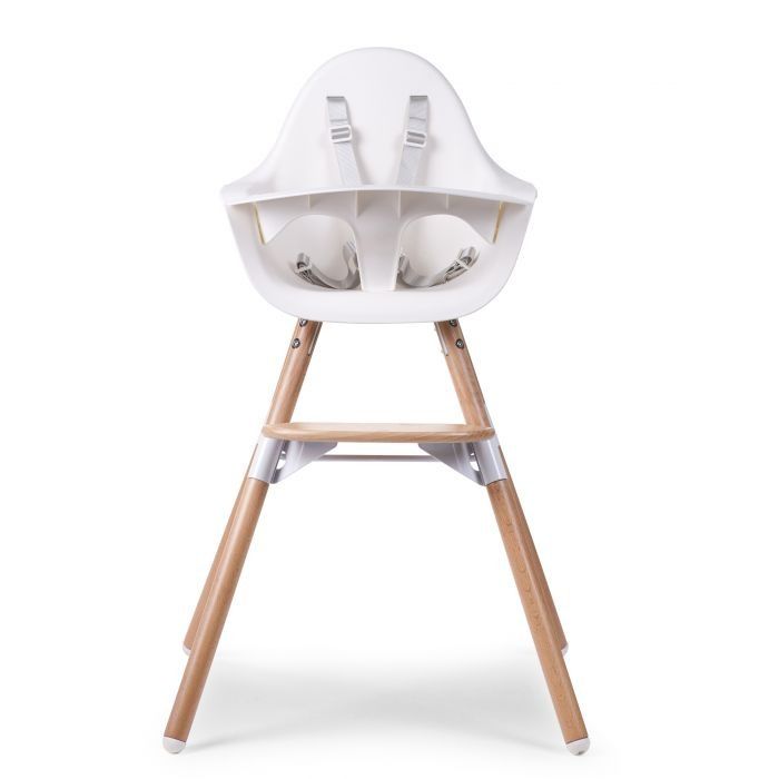 Childhome Evolu 2 Chair Seggiolone Evolutivo 3-in-1, Navy Blue - Include  vassoio pappa e prolunga gambe unisex (bambini)